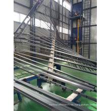 6 Meter langes PVC-beschichtetes Stahlrohr als Zaunmaterial